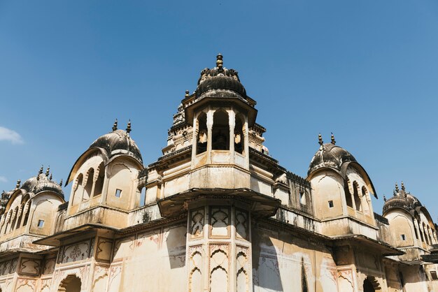 Gebäude in Pushkar-Stadt, Rajasthan, Indien