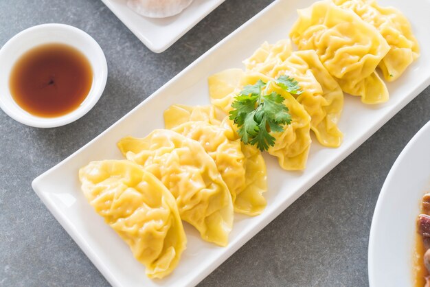 Gedünstete Garnelenknödel Dim Sum