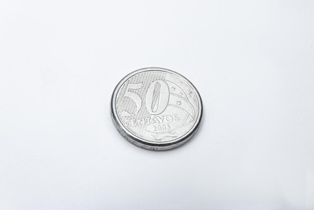 Geld - Brasilianische Münzen - 50 Centavos