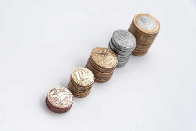 Geld - Brasilianische Münzen - Leiter