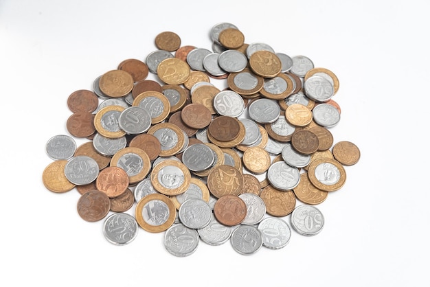 Geld - Brasilianische Münzen - Mehrere