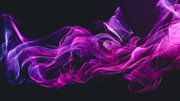 Generative KI mit abstraktem lila Hintergrundgradientenübergang