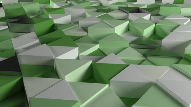 Geometrischer abstrakter Hintergrund 3D