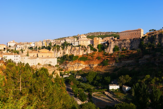 Kostenloses Foto gesamtansicht von cuenca