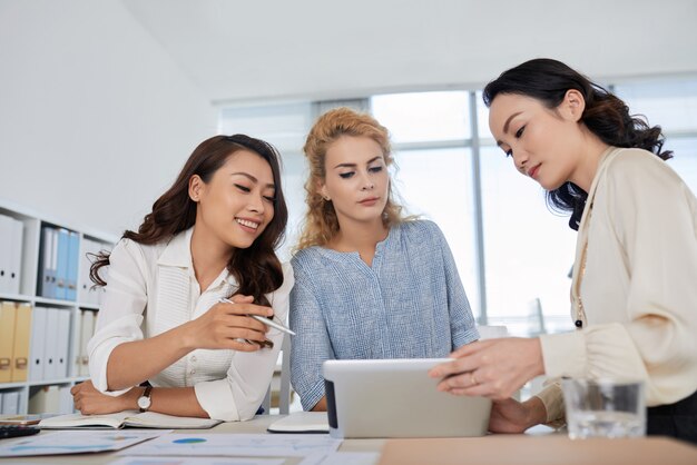 Geschäftsdaten diskutieren