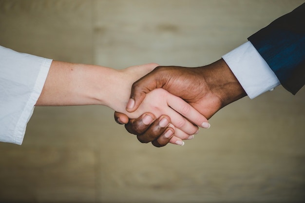 Geschäftsleute Handshake