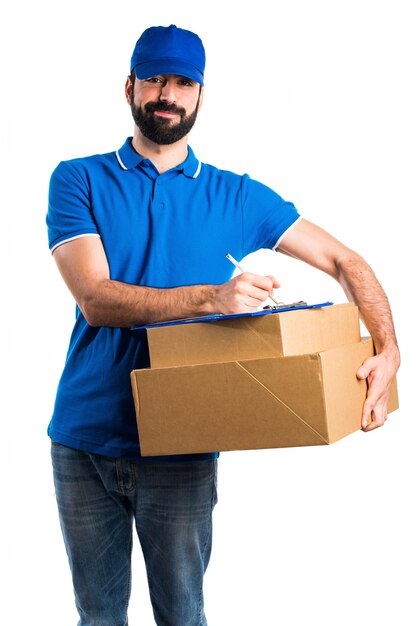 Geschäftsmann Junge männlichen Hintergrund