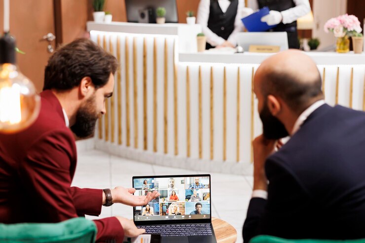 Kostenlose Foto geschäftspartner treffen menschen