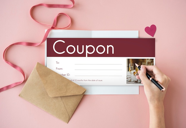 Geschenkgutschein Coupon Rabatt Sonderangebot