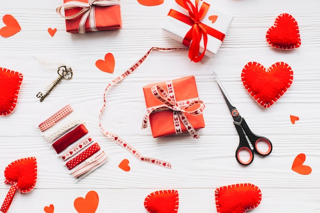 Geschenkverpackung liefert Zusammensetzung