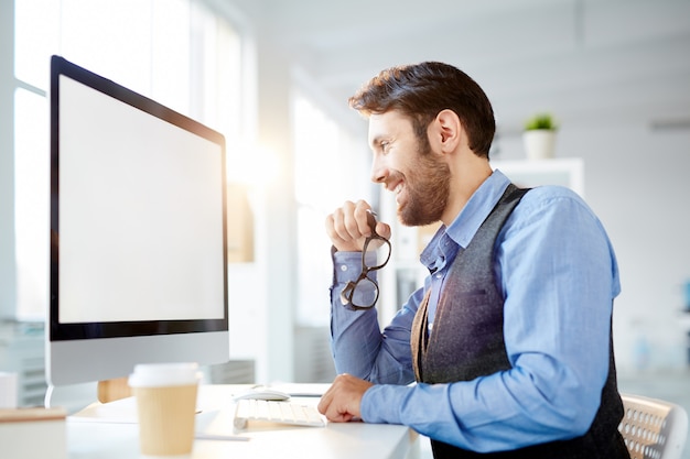 Gespräch über Video-Chat