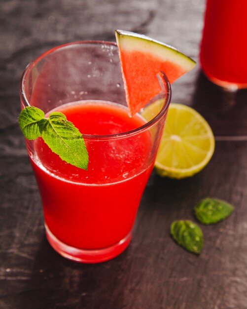Gesunde Wassermelone Cocktail