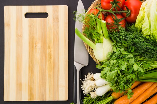 Gesunde Zutaten in einem Salat enthalten