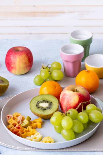 Gesunder Kindersnack & Leckereien mit frischen Früchten