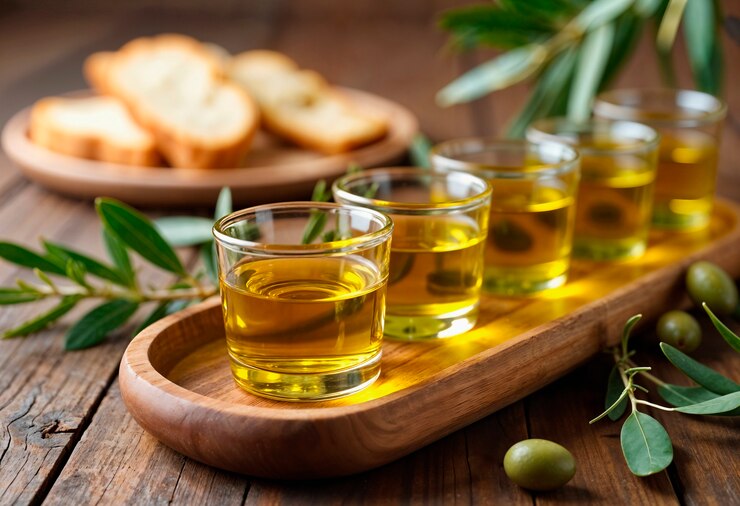Kostenlose Foto gesundes produkt olivenöl