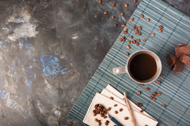 Getränke- und Kaffeebohnen kopieren Raum