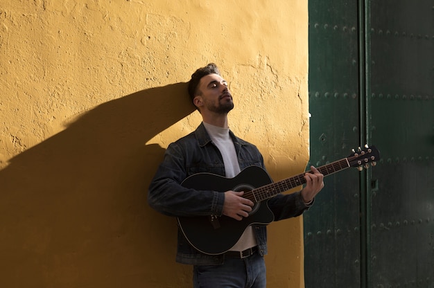 Gitarrenmusik im Freien