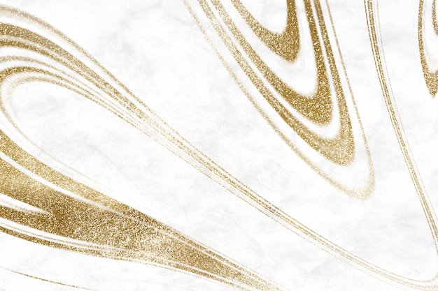 Gold flüssiger Marmor Hintergrund Luxus-Stil