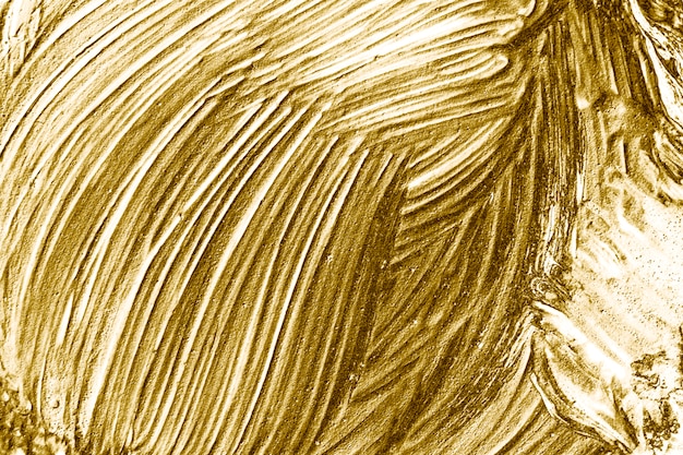 Gold Pinselstrich