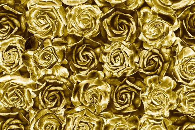 Goldene Rosen Hintergrund