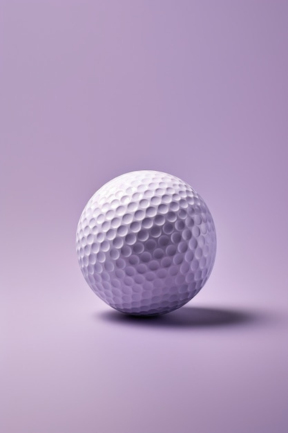 Kostenloses Foto golfball im studio