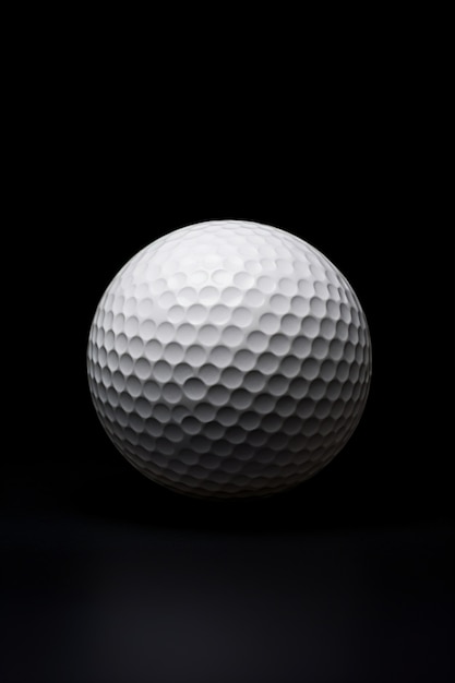 Kostenloses Foto golfball im studio