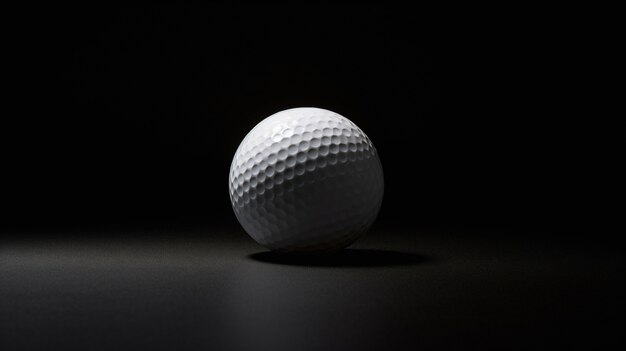 Golfball im Studio