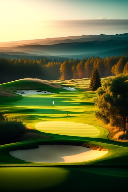 Golfplatztapeten in High Definition