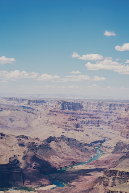 Grand Canyon-Naturgesamtlänge in Arizona USA