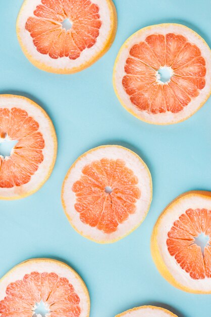 Grapefruit Scheiben Hintergrund