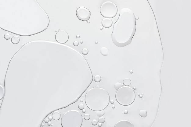 Grauer abstrakter Hintergrund abstrakte Ölblase in Wassertapete