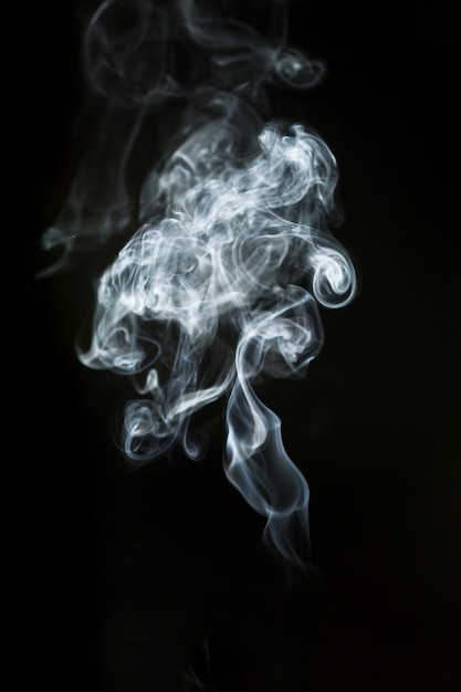 Große rauch silhouette Premium Fotos