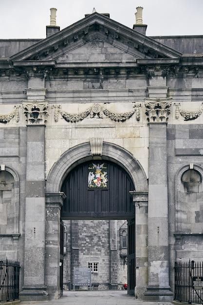 Großes Gebäude Kilkenny Castle Park Dukes Wiesen