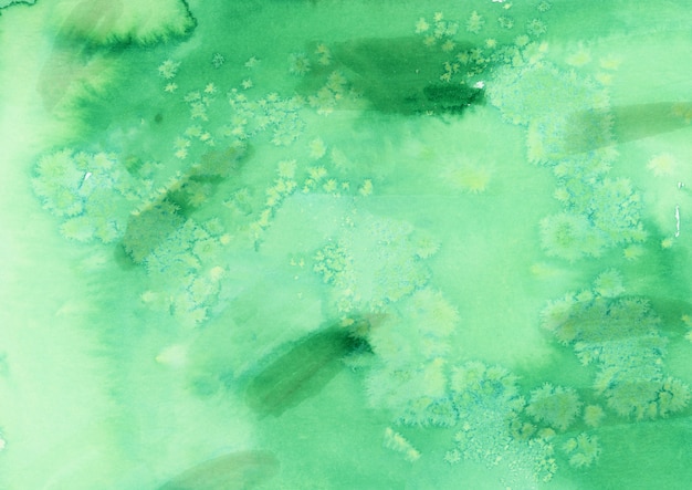 Grüne Aquarell-Textur