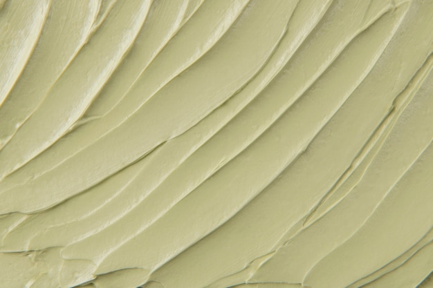 Grüner Kuchen Zuckerguss Textur Hintergrund Nahaufnahme