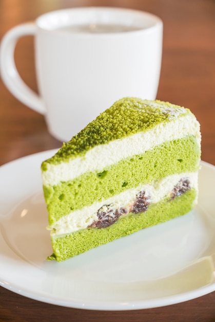 Grüner Tee Kuchen