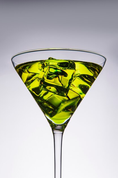 Grünes Cocktail