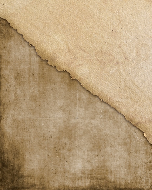 Grunge-Stil Papier Textur Hintergrund mit Flecken und Falten