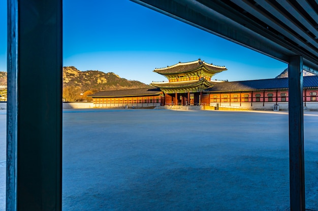 Kostenloses Foto gyeongbokgung-palast