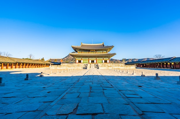 Kostenloses Foto gyeongbokgung-palast