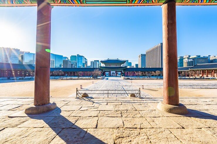 Kostenlose Foto gyeongbokgung-palast