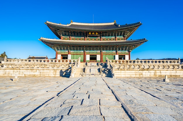 Kostenloses Foto gyeongbokgung-palast