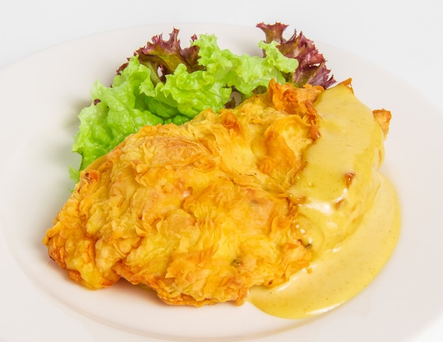 Hähnchenfilet mit Käse