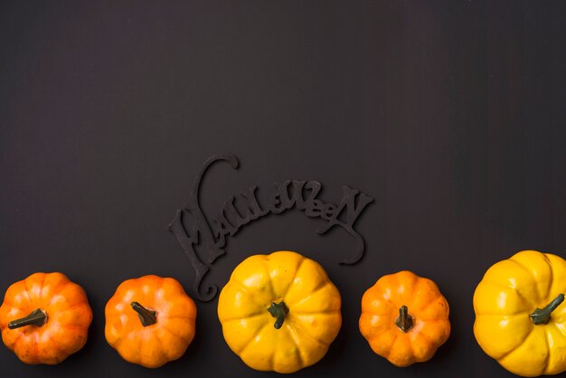 Halloween leckere Kürbisse