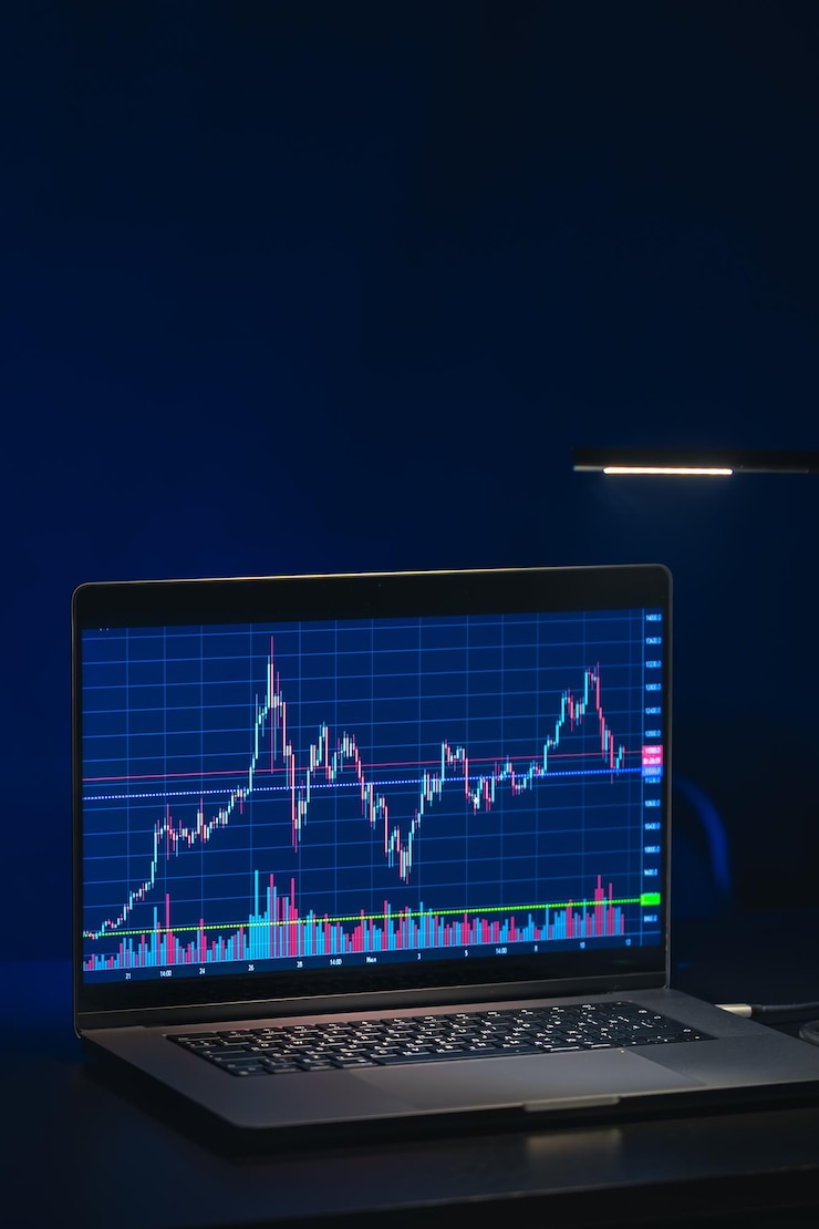 Kostenlose Foto handel auf dem börsenmarkt geschäftsdiagramm handel mit investitionen broker börsenmarkt