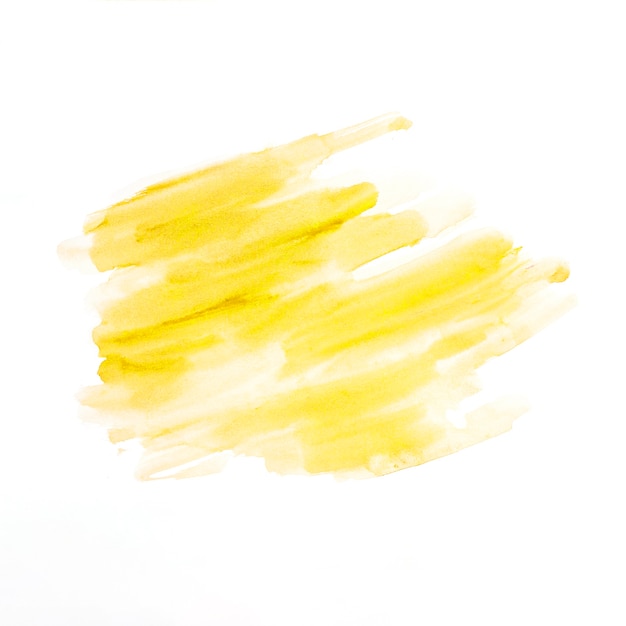 Handgemalte aquarell gelbe textur