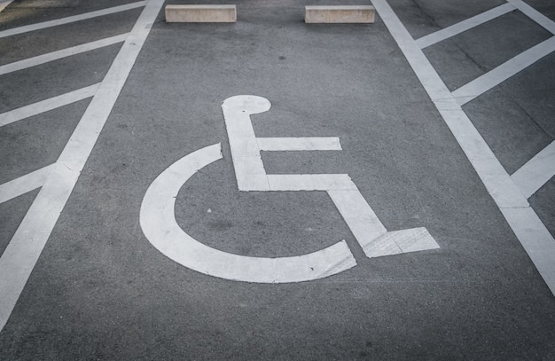 Handicap Parkplatz