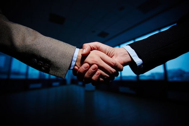 Handshake von Geschäftsleuten