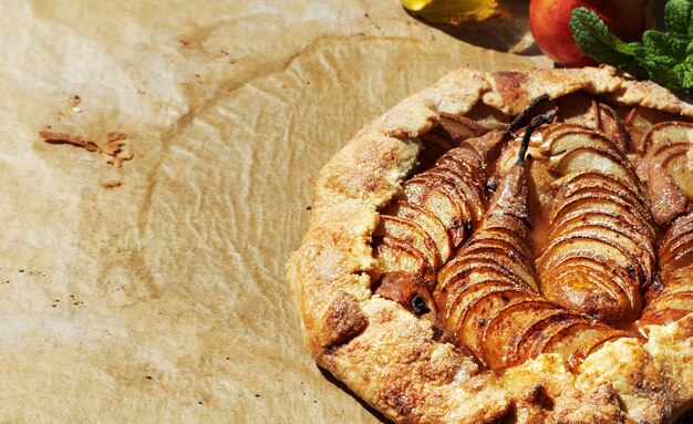 Hausgemachte französische Birnenkekse der Saison