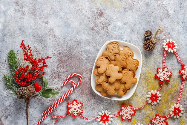 Hausgemachte leckere Lebkuchen.